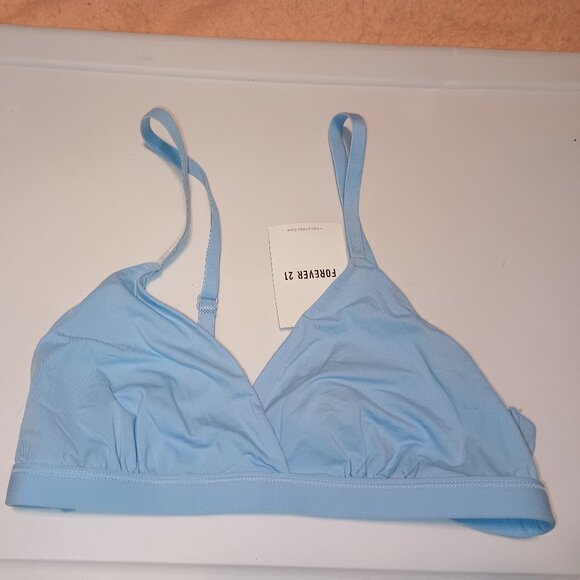 NEW Forever 21 Plunging Surplice Bralette Small 36/38 - Picture 4 of 8